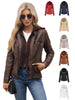 How to Style a Faux Leather Biker Jacket for Fall & Winter