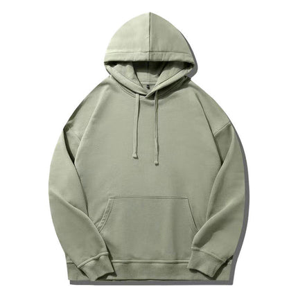 Men's Hooded Drawstring Hoodies Pullover Casual Long Sleeve Sweatshirts with Pocket