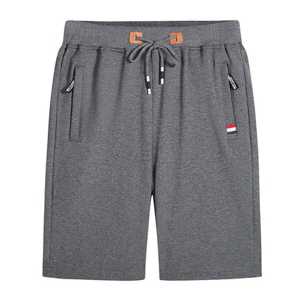 Men's Shorts Casual Drawstring Summer Shorts with Elastic Waist and Pockets