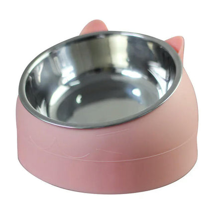 Pet Cat Bowl With Raised Stand Pet Feeding Cat Water Bowl For Cats Dogs Feeder Dish Pet Food and Water Bowls Cat Accessories