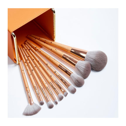 Makeup Brush Set 10pcs Make Up Brushes Professional Art Cosmetics Brushes Face Powder Blush Brushes Tool Kit