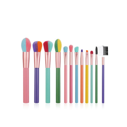 Makeup Brushes 12Pcs Makeup Brush Set Professtional Brushes Soft Synthetic Hairs For Concealer Brushes Blending