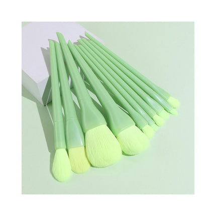 10 Pcs Candy Makeup Brushes Set Foundation Brush Face Eyeshadow Beauty Make Up Brush Cosmetic Kits