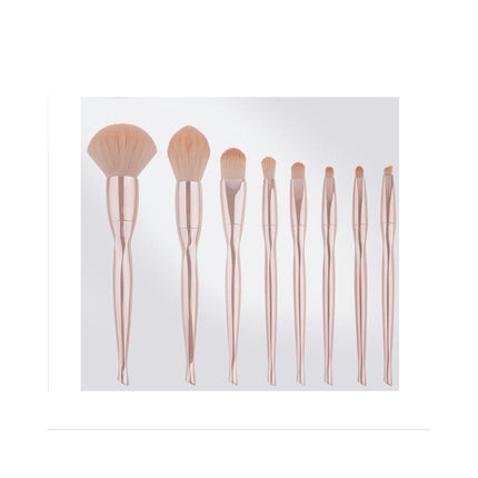 8 Pcs Professional Make up Brushes | Travel Makeup Brush Set | Soft Skin Friendly Foundation Concealer Blush Highlighter