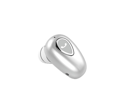 Mini YX01 Single In-Ear Headset High Clarity Call Bluetooth 4.1 Earphone with Microphone-Silver