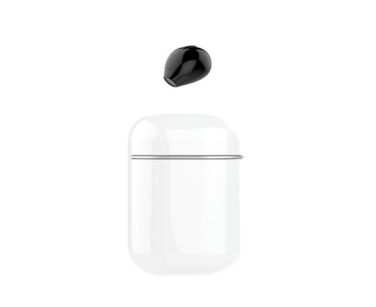 High Clarity Call Mini Bluetooth Wireless Earphone Sports Earbud with Charging Box-Black