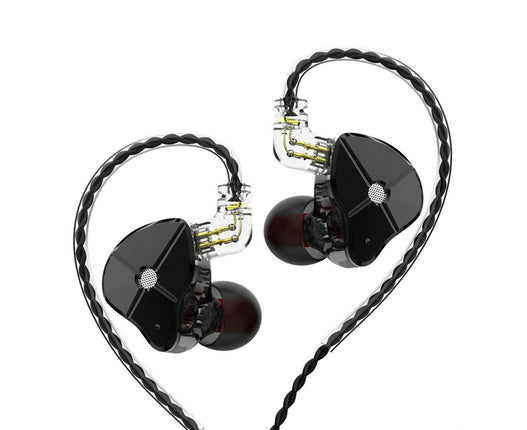 In-Ear Wired HiFi Moving Iron Music Earphone TRN ST1 Detachable Sports Headset-Black