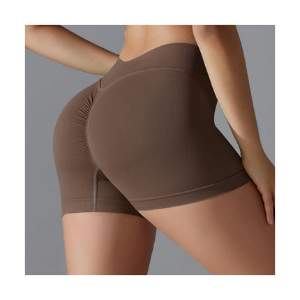 High Waisted Biker Shorts for Women-Tummy Athletic Workout Running Yoga Shorts