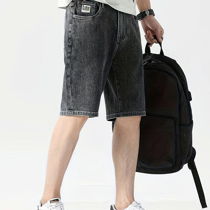 Men's Shorts With Pockets, Casual Breathable Jeans For Summer Outdoor Activities Bermuda Shorts
