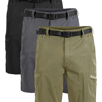 3pcs Multi-functional Waterproof Men's Fitness Shorts Lightweight Shorts For Outdoor