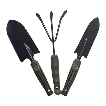 Plant Care Kit Soft Rubberized Non-Slip Handle Gardening Tool 3 Piece Set for Home Garden Lawn Farm