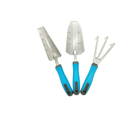 Aluminum Alloy Tool 3-piece Set-Gardening Garden Tool Set for Outdoor Planting Pine Tools