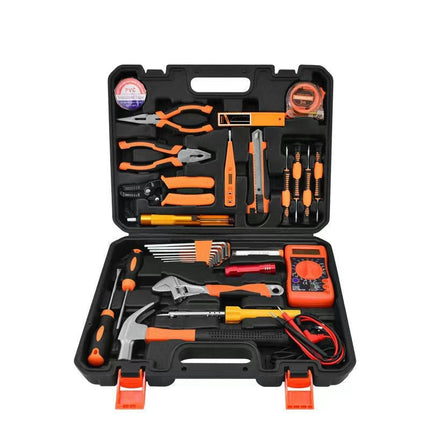 Household Hand Tool Set 33 Pieces - Including Claw Hammer Electrician Repair Tools