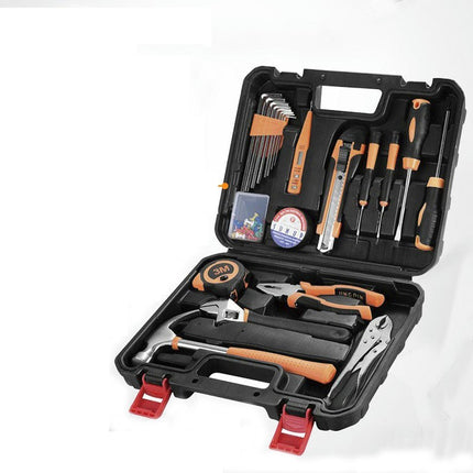 Tool Set - Universal Household Hand Tool Set, Auto Repair Tool Set with Plastic Tool Box