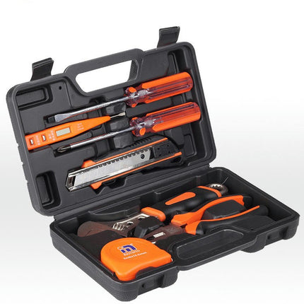 Tool Kit Household Tool Set 8-Piece General Hand Tool Kit with Toolbox Storage Case