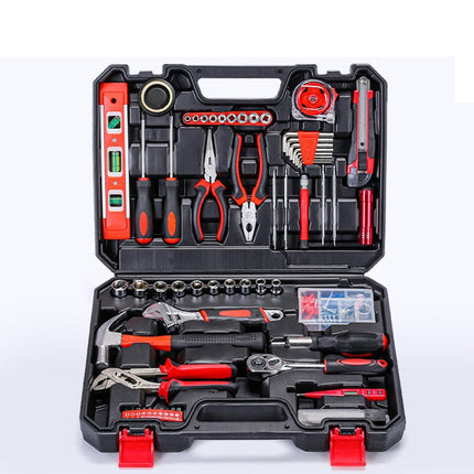 120-piece Hardware Gift Tool Set - Home Car Repair Tool Box Combination Set