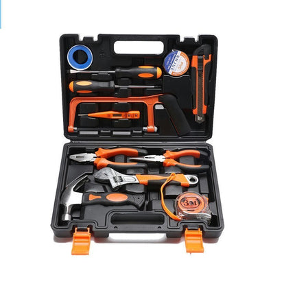 13 Piece Household Tool Set Basic Hand Tool Kit Great for Home Office Maintenance