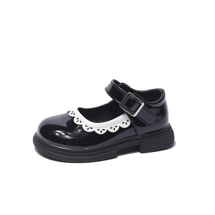Girls Platform Mary Janes Princess Shoes School Uniform Dress Shoes