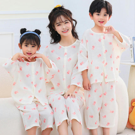 Family Pajama Set Cute Print 2 Piece Pajamas, Couple/Women/Men Holiday Pajamas