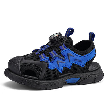 Sports Boys Thick Bottom Sandals Casual Beach Faux Leather Sandal