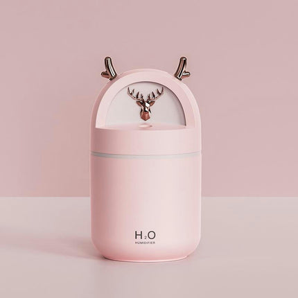 Home Desktop USB Antler Humidifier Bedroom Office Large Spray Air Humidifier