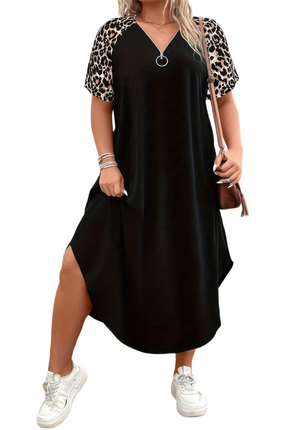 Womens Dresses Plus Size Strip Sleeveless Loose Fit Full Dress Casual Chic Lightweight Basic Summer Sundress