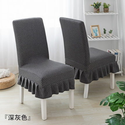 1 Pack Stretch Plaid Dining Chair Cover Covers for Hotel Banquet Wedding Restaurant Kitchen Seat Covers Dust Cover