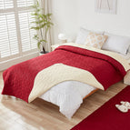 Hexagon Pattern - Wine red / 30“x70