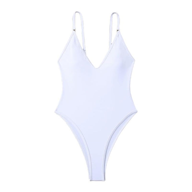 Womens Tummy Control Swimsuits One Piece Slimming Bathing Suit Spaghetti Strap Swimwear