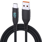 USB A to Type-C 60W Black