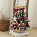 Snowy Red House 45cm [Includes Lights]