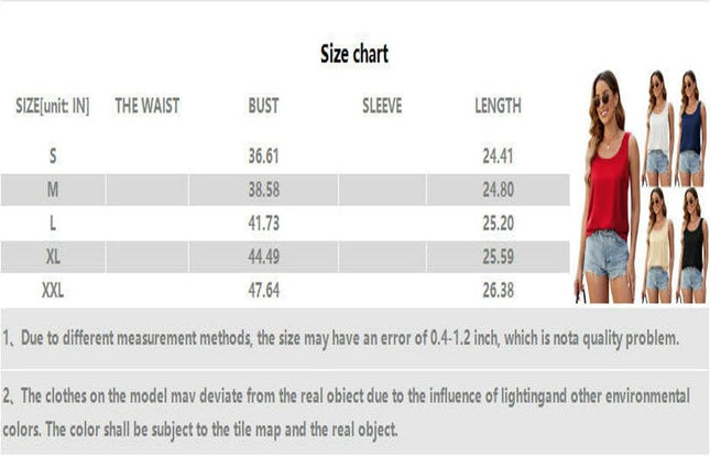 Womens Silk Satin Tank Tops Sleeveless Camisole Crew Neck Cami Shirt