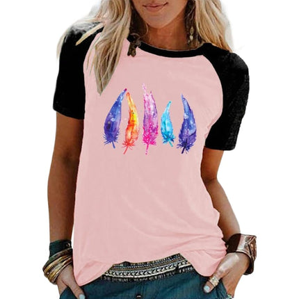 T Shirts for Women Summer Short Sleeve Crewneck Casual Graphic Tees Tops