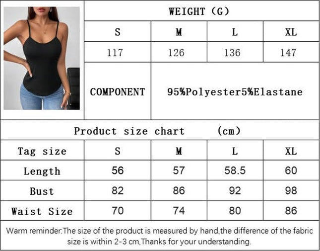 Women's Sexy Sleeveless Spaghetti Strap Backless Camisole Tank Tops