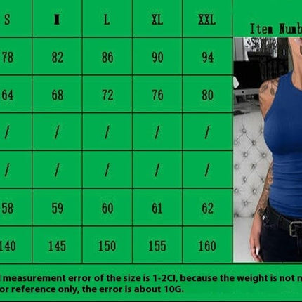 Women Crew Neck Tank Tops Summer Sleeveless Slim Knit Ribbed Top