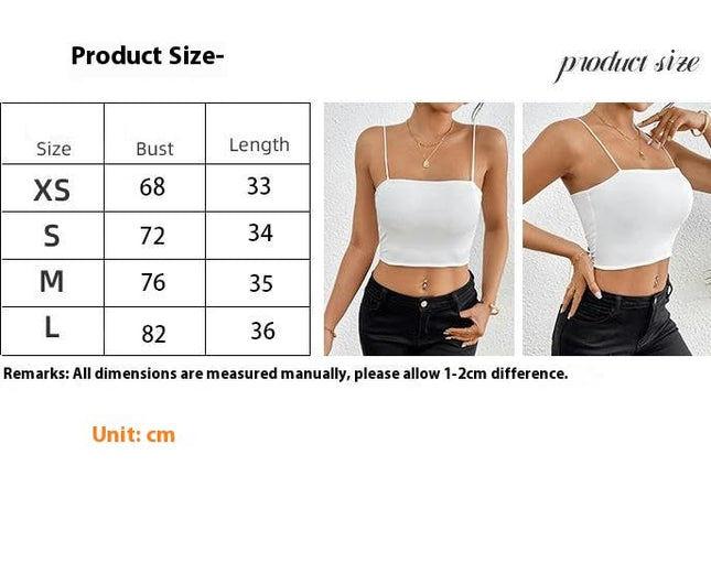 Women's Sexy Spaghetti Strap Basic Cami Tops Square Neck Crop Tank Tops