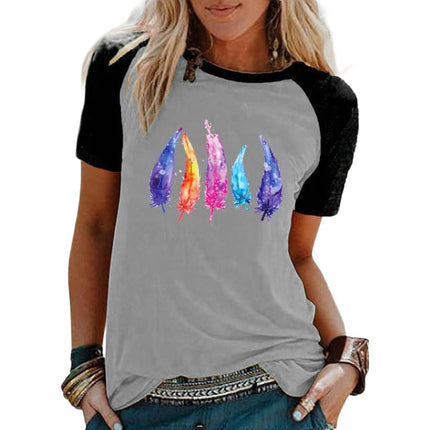 T Shirts for Women Summer Short Sleeve Crewneck Casual Graphic Tees Tops