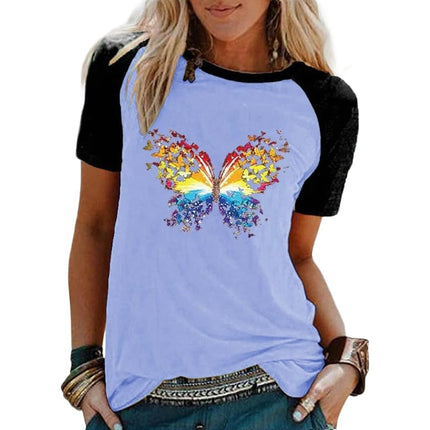 Womens Tshirt Graphic Tees Crew Neck Summer Short Sleeve Loose Fit Tops