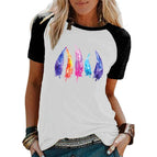 Black Sleeved White / 3X-Large