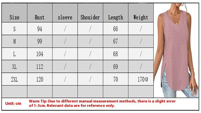 Womens Tank Tops V Neck Embroidery Casaul Sleeveless Shirts