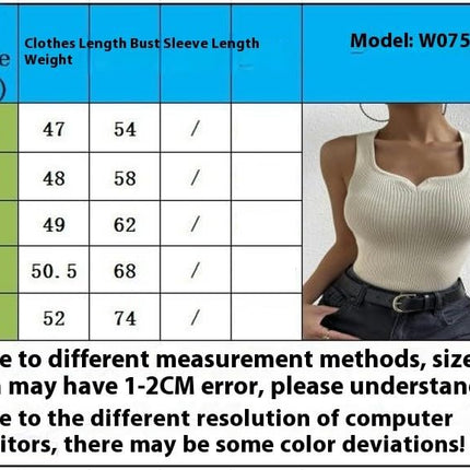 Women’s Ribbed Knit Cropped Tank Tops Summer Sleeveless Square Neck Slim Fit Shirts