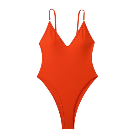Womens Tummy Control Swimsuits One Piece Slimming Bathing Suit Spaghetti Strap Swimwear