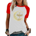 Red Sleeve White / 3X-Large
