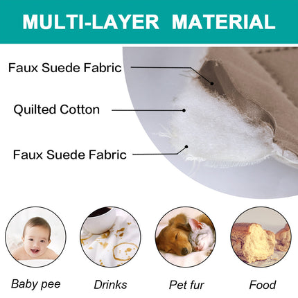 Reversible Sofa Slipcover Furniture Protector Water Resistant 2 Inch Wide Elastic Straps Sofa Cover Couch Covers for Pets Kids