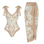 Beige Suit / X-Large