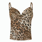 Coffee Leopard Print / Large