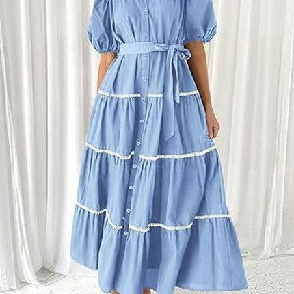 Tankini Swimsuit Set for Women Tummy Control V Neck Two Piece Bathing Suit with Boyshorts