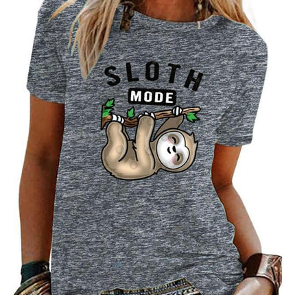 Women Casual Funny Graphic T Shirt Short Sleeve Crewneck Printed Tee Summer Tops