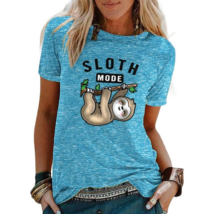 Women Casual Funny Graphic T Shirt Short Sleeve Crewneck Printed Tee Summer Tops
