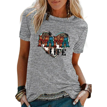 Graphic Tees for Women Short Sleeve Summer Tops Funny Printed Casual T Shirts
